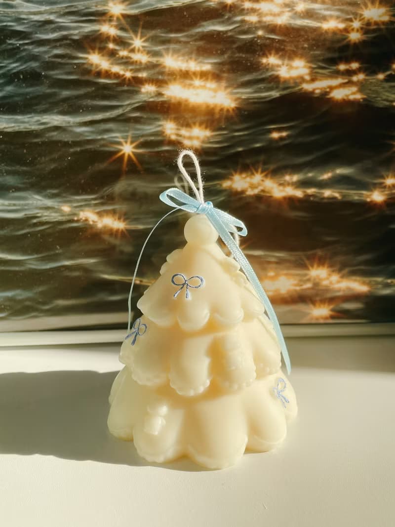 【獨家聖誕禮盒】QQ聖誕樹香氛蠟燭