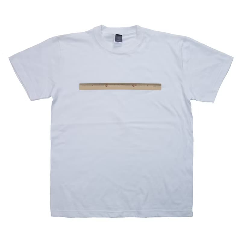 30cm ruler print T-shirt Unisex S ~ XXXL, Ladies S ~ L size Tcollector