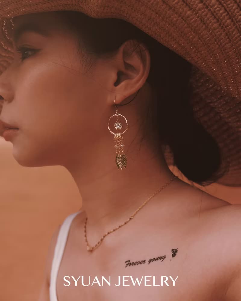 Layla萊拉 — 摩洛哥風格垂墜式耳環生日 禮物情人節禮物