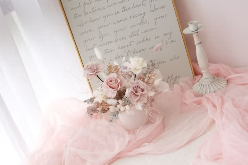 水雲間。開幕花禮 升遷 喬遷 永生花 居家擺設