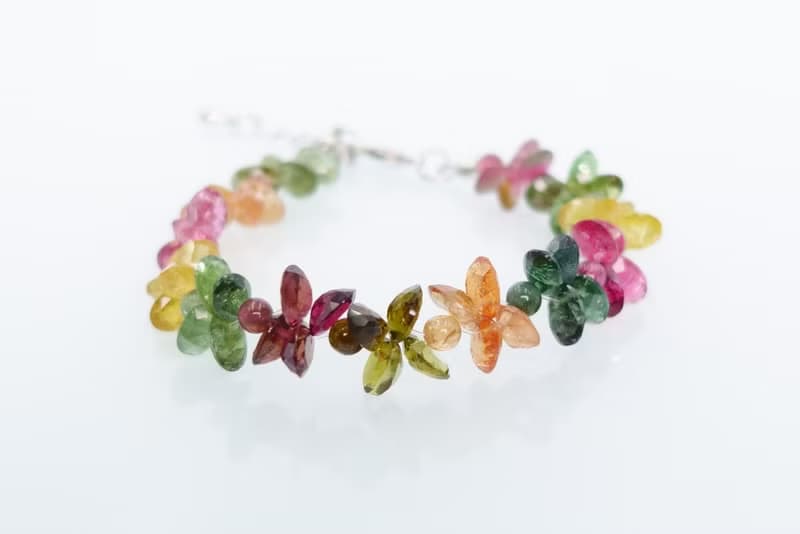 寶麗金珠寶-天然彩色碧璽手鍊