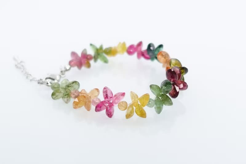 寶麗金珠寶-天然彩色碧璽手鍊