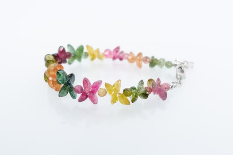 寶麗金珠寶-天然彩色碧璽手鍊