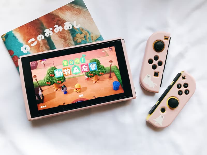 厭世貓星人 SWITCH保護套 附送貓肉球Joystick保護膠