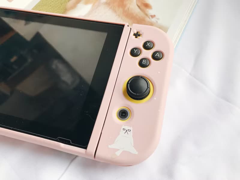 厭世貓星人 SWITCH保護套 附送貓肉球Joystick保護膠