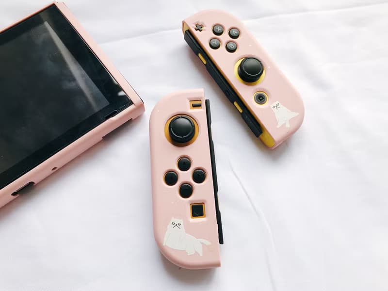 厭世貓星人 SWITCH保護套 附送貓肉球Joystick保護膠