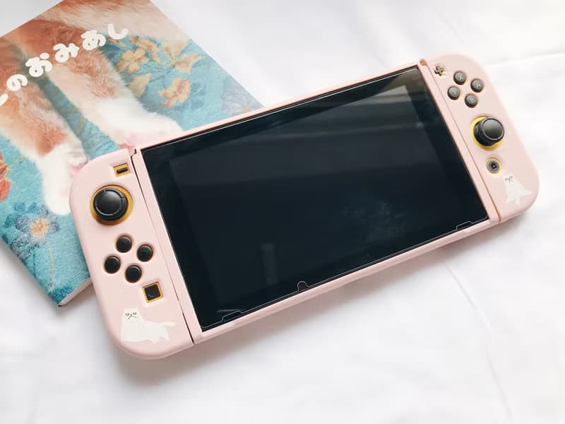 厭世貓星人 SWITCH保護套 附送貓肉球Joystick保護膠