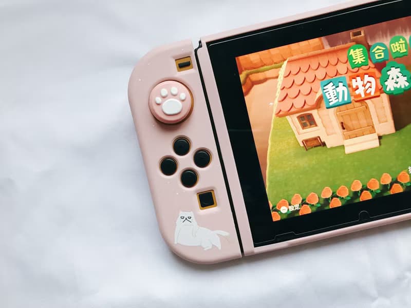 厭世貓星人 SWITCH保護套 附送貓肉球Joystick保護膠