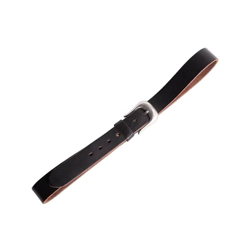 日本製造銅扣 義大利厚植鞣牛皮 復古男士皮帶阿美咔嘰4.0寬5.0厚