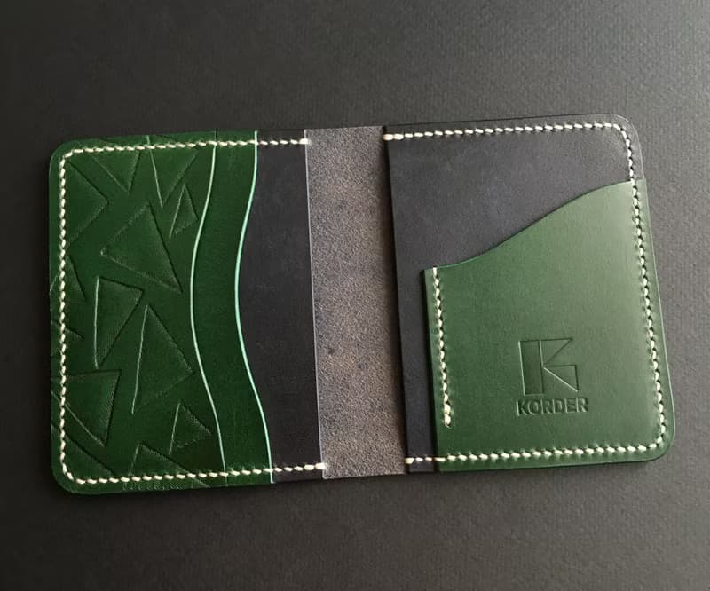 Minimalist Leather Wallet, Card Wallet, Billfold, Slim & Simple Leather Wallet