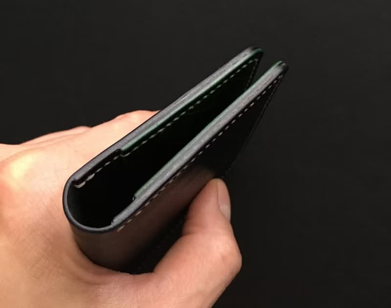 Minimalist Leather Wallet, Card Wallet, Billfold, Slim & Simple Leather Wallet