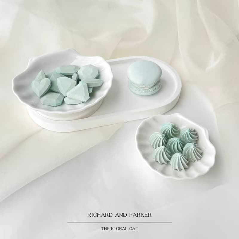 【人魚眼淚】石膏擴香石 草綠 擴香石 香氛磚 擺飾 香氛 婚禮小物