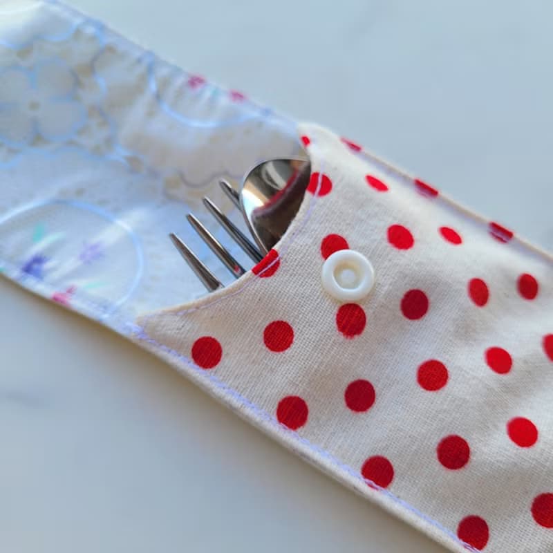 【可放22cm吸管】防水環保餐具袋 / 筆袋 親子餐具袋 橡果柴柴