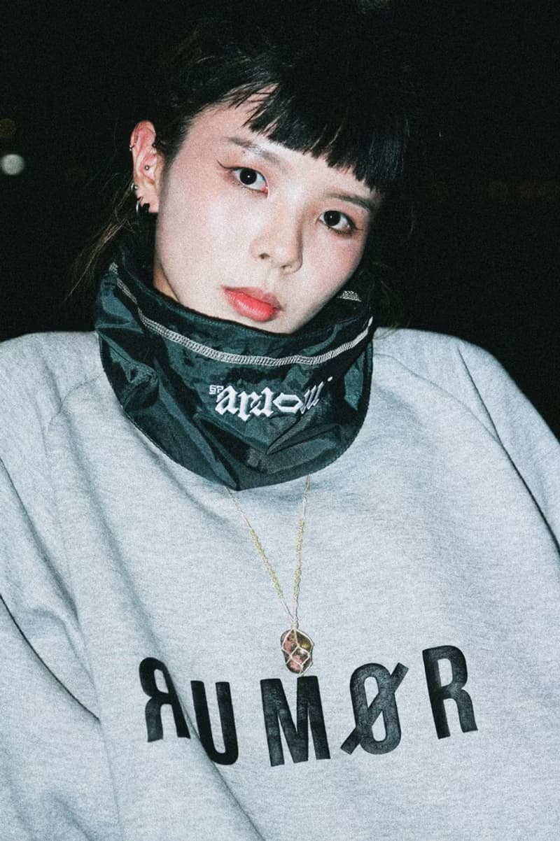 .67ARROW RUMOR HAS IT_NECK WARMER_圍脖 脖圍 圍巾 保暖 羊羔毛