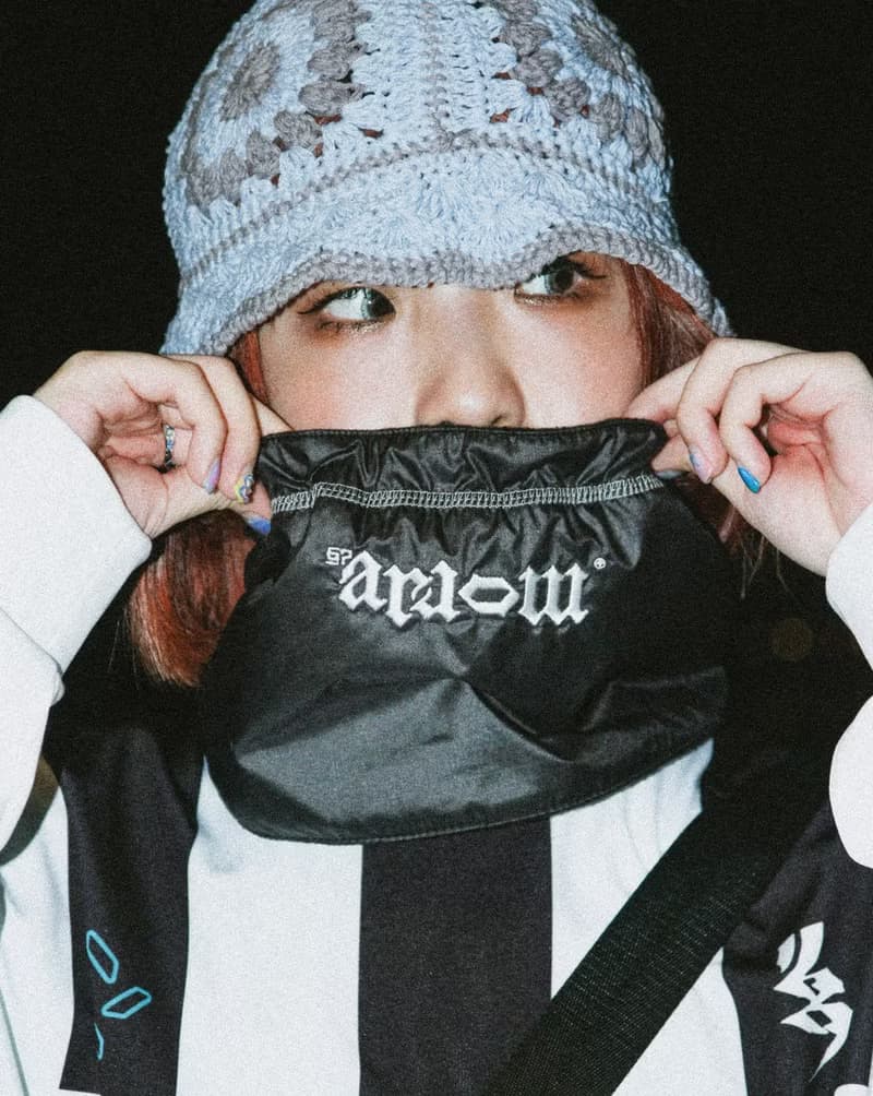 .67ARROW RUMOR HAS IT_NECK WARMER_圍脖 脖圍 圍巾 保暖 羊羔毛