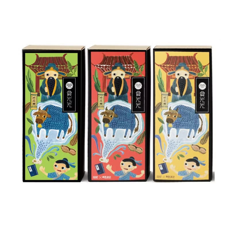 K3【無藏】公益禮盒 綜合3入減糖茶食澎派禮盒(3款組
