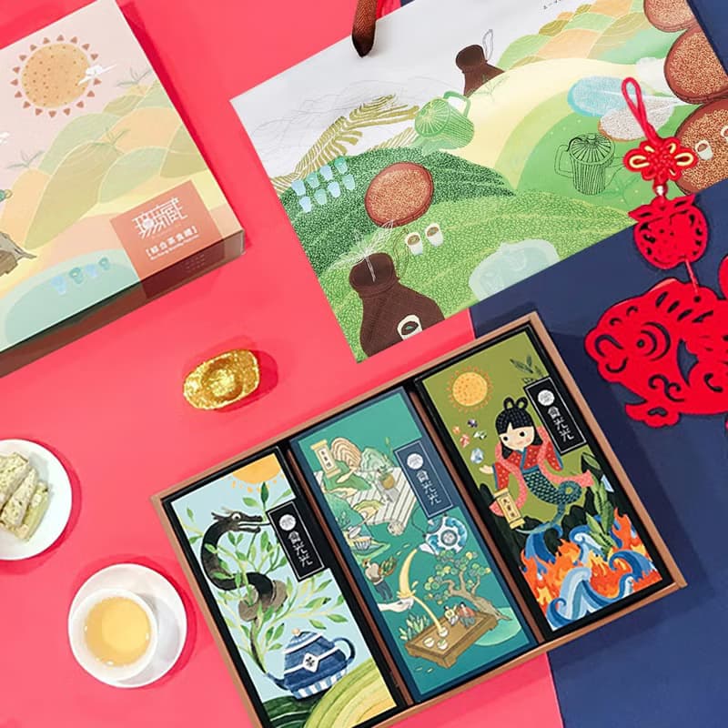 K3【無藏】公益禮盒 綜合3入減糖茶食澎派禮盒(3款組