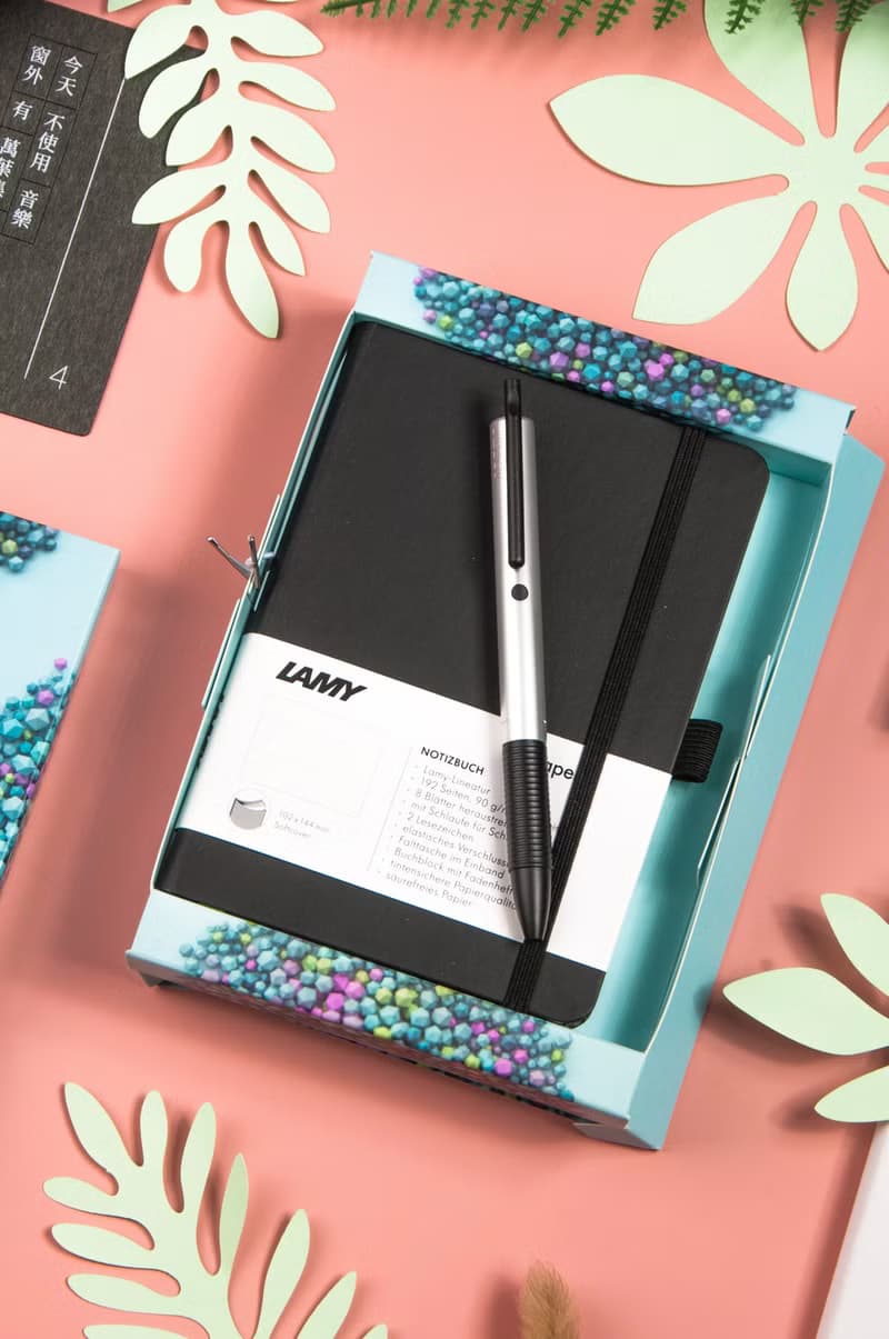 【雷雕刻字】獨家 / LAMY 鋼珠筆 A6 鋼筆用筆記本禮盒 - TIPO339