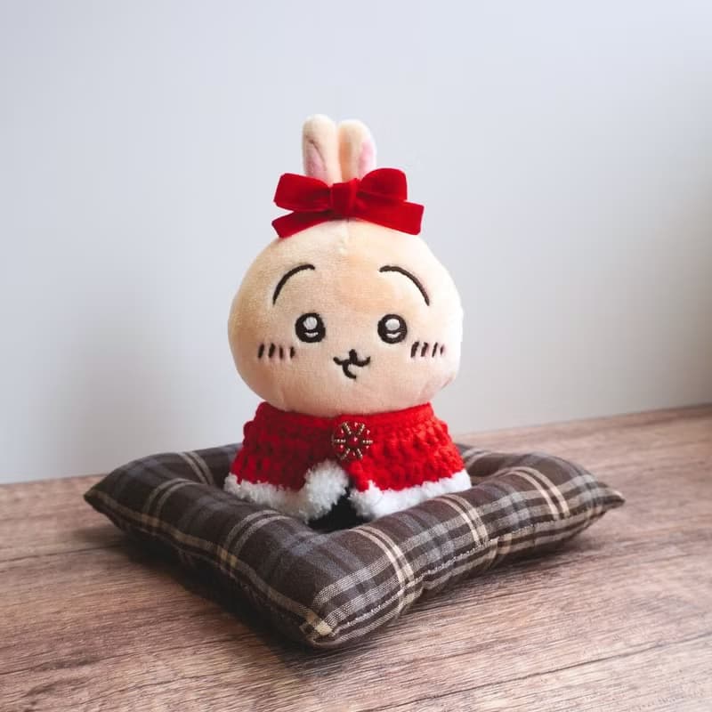 新春拜年服(紅)  娃衣 吉伊卡哇 ちいかわ Chiikawa 10cm適用