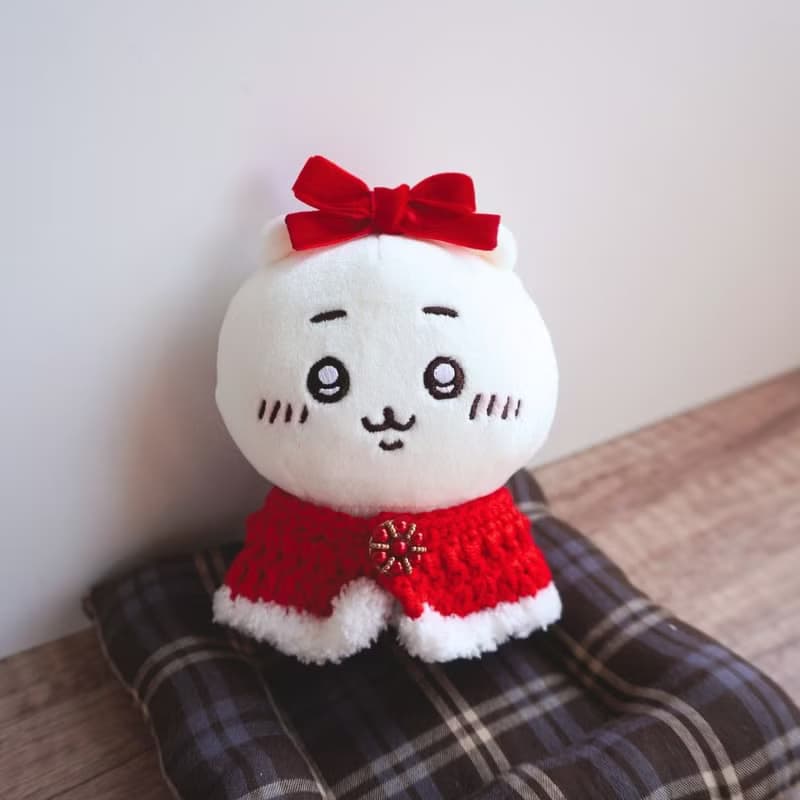 新春拜年服(紅)  娃衣 吉伊卡哇 ちいかわ Chiikawa 10cm適用