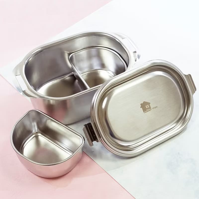 【外盒】不鏽鋼304餐具系列-霧光2號款(約550ml)
