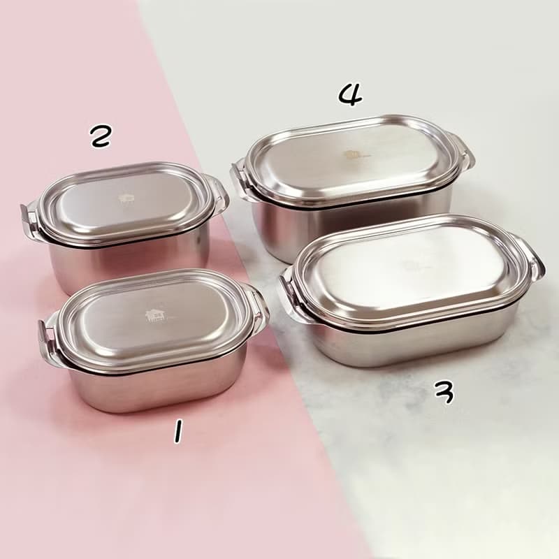 【外盒】不鏽鋼304餐具系列-霧光2號款(約550ml)