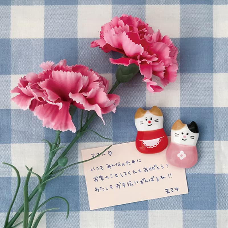 日本Decole 筷子架 - 貓咪的快樂家族