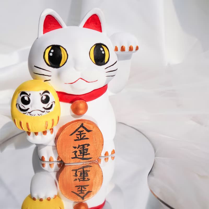 招財貓 擴香石