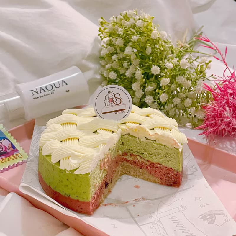 學而時shareus-開心果莓莓起司蛋糕 重乳酪