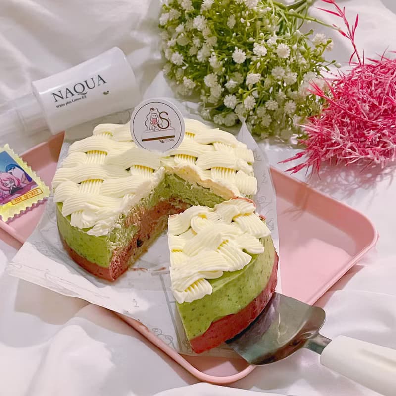 學而時shareus-開心果莓莓起司蛋糕 重乳酪