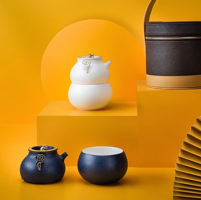 秋月茶具便攜禮盒節日禮品