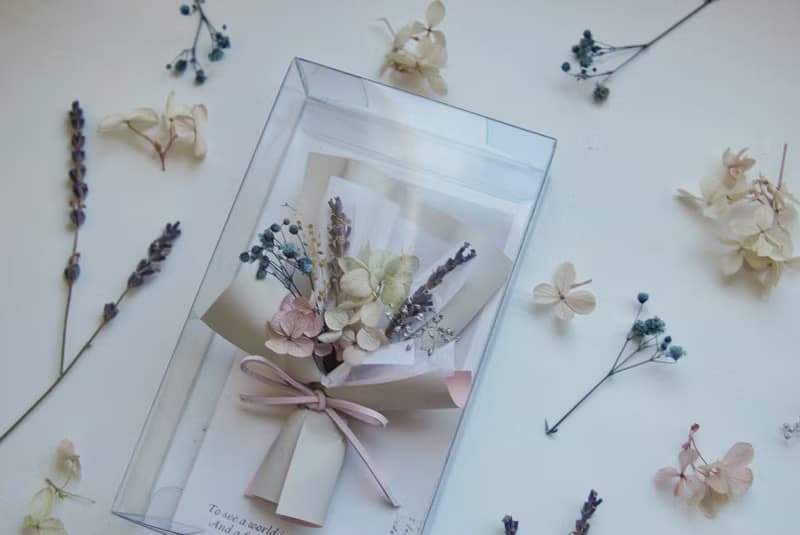 迷你花束卡片2入組