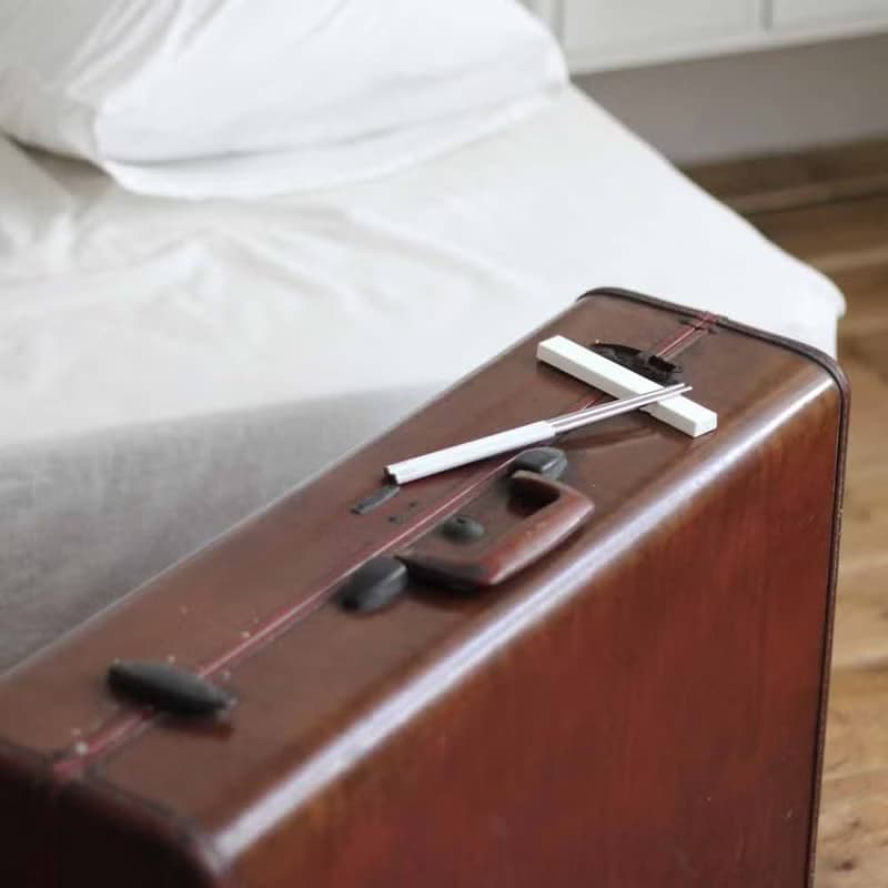 口袋裏 我的專屬 環保筷 | 巧克力隨行筷 白白刷款