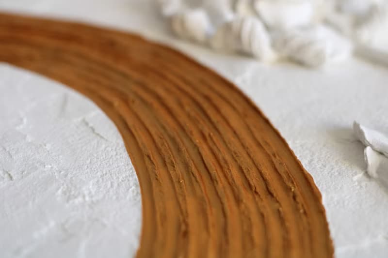 Set of 3 textured floral painting, plaster wall art, 3d white floral painting