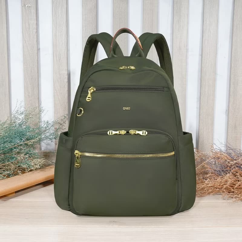 必buy寬側袋旅行休閒後背包03531(經典綠)