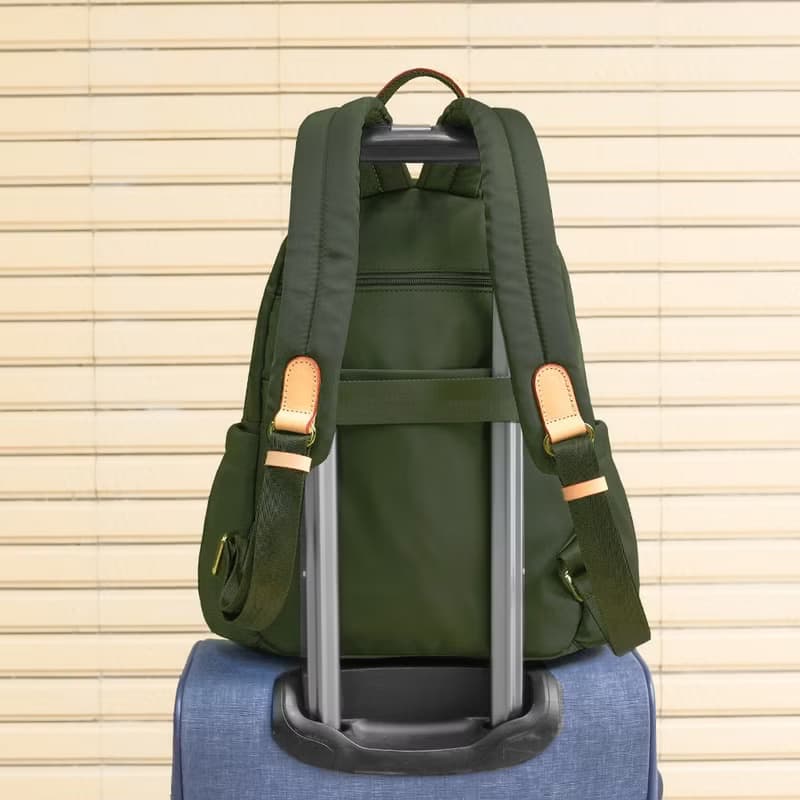 必buy寬側袋旅行休閒後背包03531(經典綠)