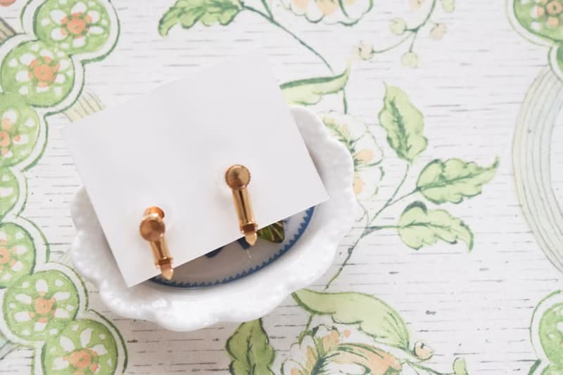 森林果實盛開花束 / 捷克珠飾 ( 耳環・耳夾 )