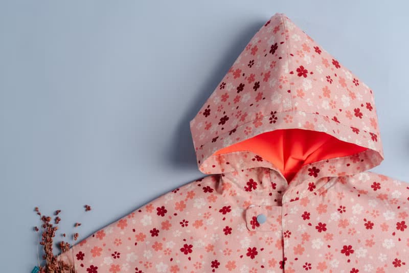 抗風防雨雙面斗篷-和風13vs防潑水71披風 嬰兒 禮盒 外套 風衣