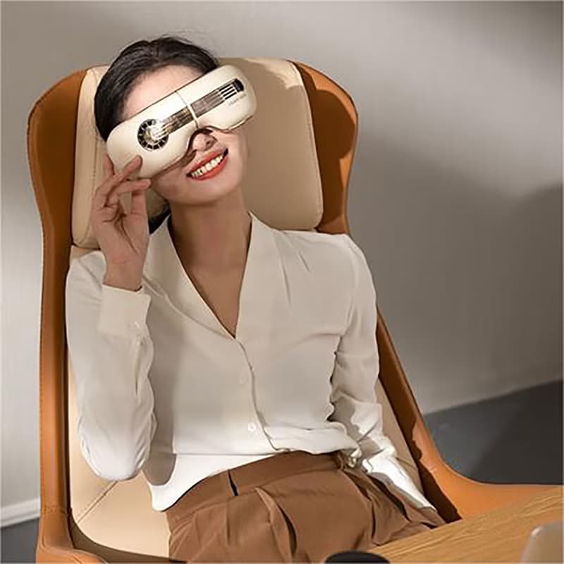 【免運】正眼部按摩儀眼睛熱敷冷敷眼罩護眼儀眼睛智能按摩器