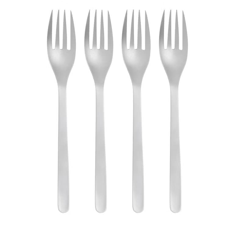 【柳宗理】 1250麵叉L19.8cm-4入