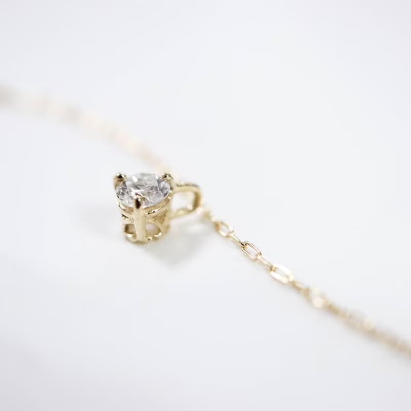 14K 鑽石墜子 單鑽 19分 K金墜子