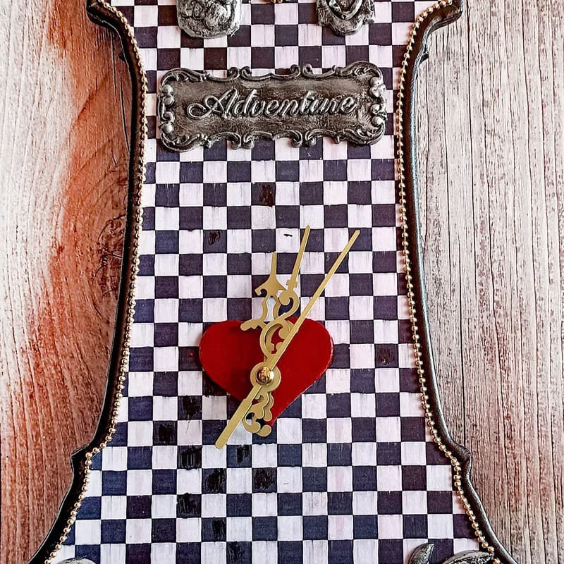 Alice Wall clock, Alice in Wonderland Clock, Clock in nursery, Browne Wall clock