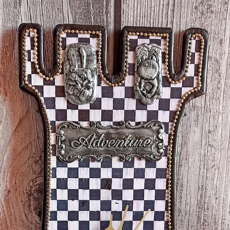 Alice Wall clock, Alice in Wonderland Clock, Clock in nursery, Browne Wall clock