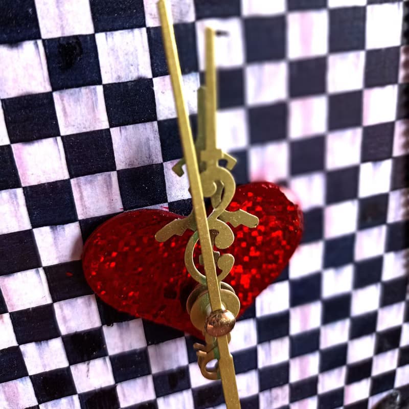 Alice Wall clock, Alice in Wonderland Clock, Clock in nursery, Browne Wall clock