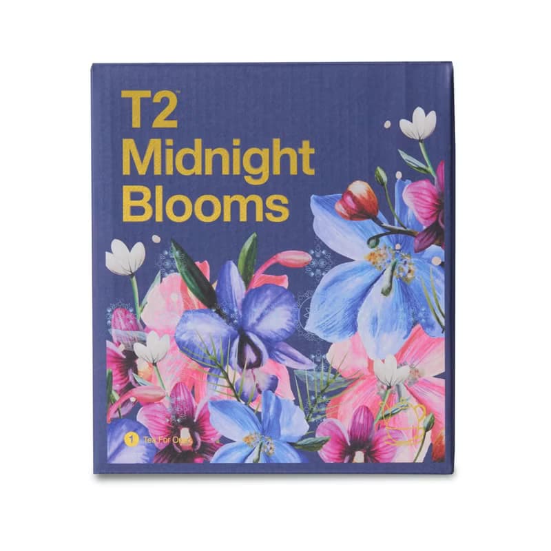 T2 Midnight Blooms_Tea For One _午夜綻放單人杯壺套組