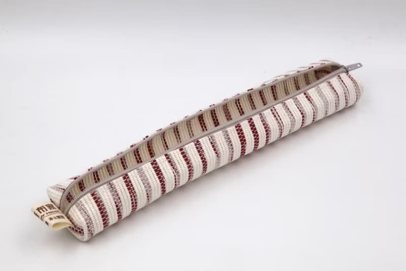 【紙布家】紙線編織 小餐具袋 紅白