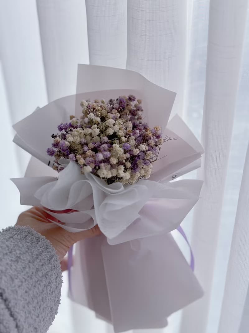妮婭設計|快速出貨 滿天星小花束