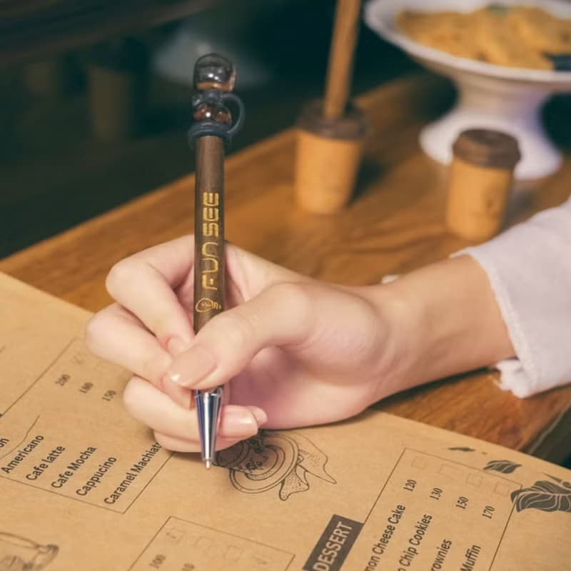 虹吸咖啡筆(蛇年圖示雷雕款)