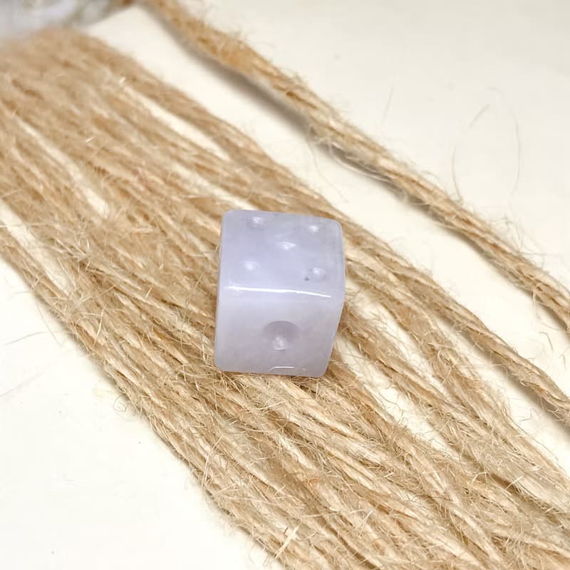 紫羅蘭翡翠骰子| 天然緬甸A貨翡翠 | 送禮