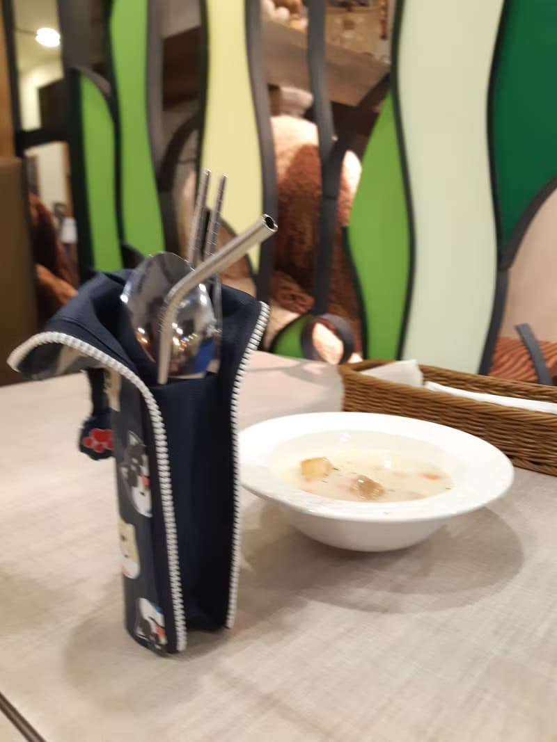 柴犬直立式防水餐具袋(一人份)外出環保小物_生日 交換情人節禮物